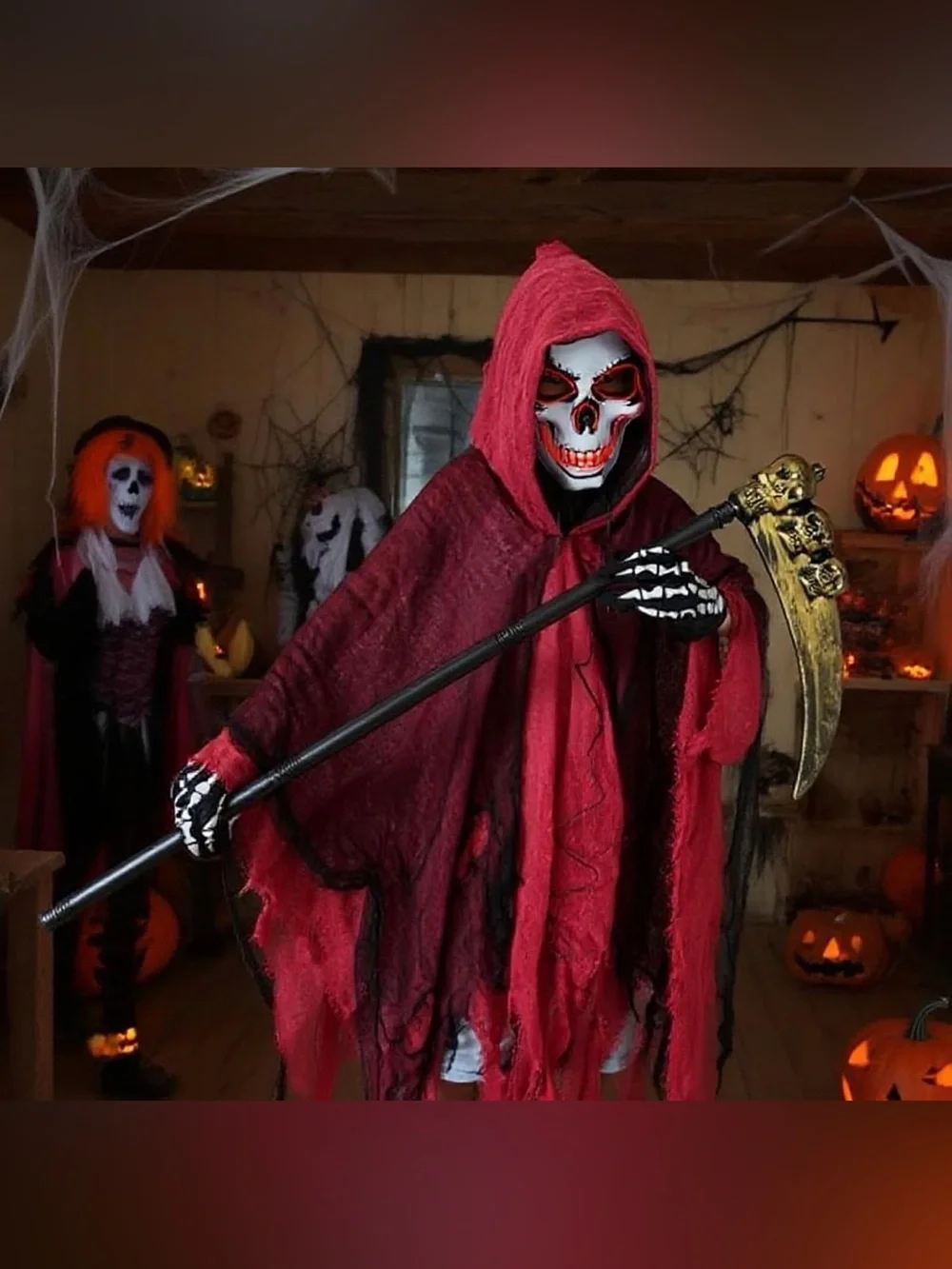 N/A scary red